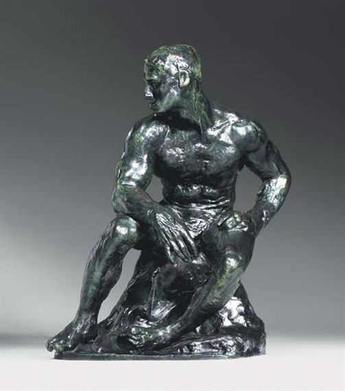Auguste Rodin | L'athlète, deuxième version (Late 1940s) | MutualArt