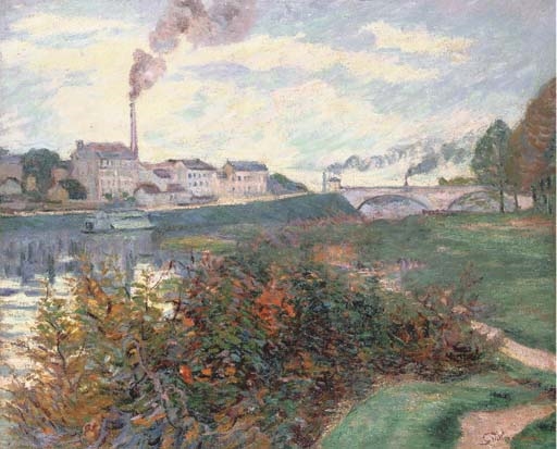Bords de la Marne by Armand Guillaumin, 1885