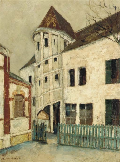 L'escalier de La Reine Berthe à Chartres by Maurice Utrillo, 1909