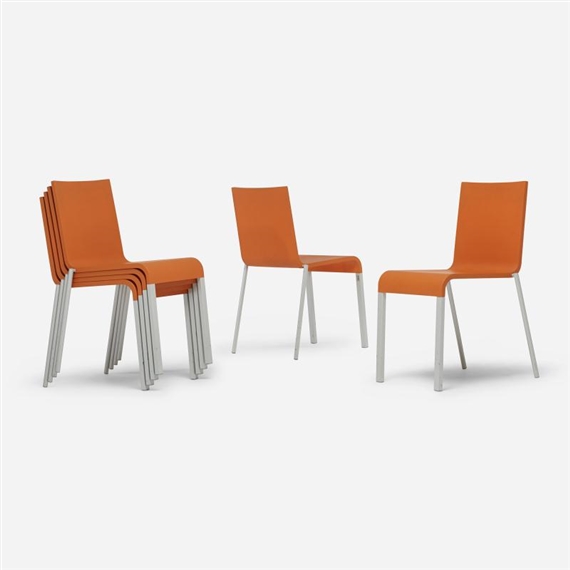 6 works:  chairs by Maarten van Severen, 1998