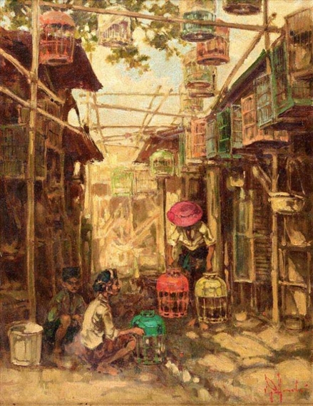 Pasar Burung (Bird Market) by R. Hadi
