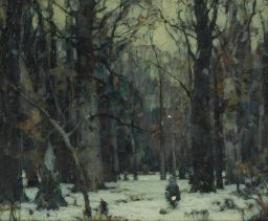 Woodland repose by John Fabian Carlson