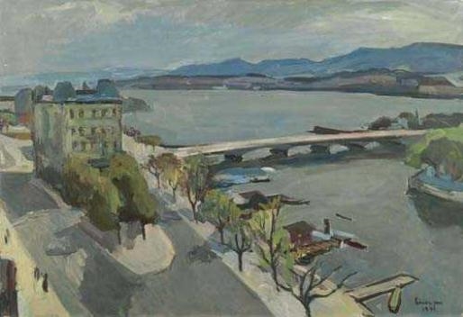 Bellevue Zurich by Carl Walter Liner, 1941