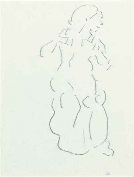 Figure studies by Ferdinand Hodler