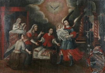 Jesus' bedtime - Francisco Xavier De Cuenca