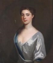 Portrait of Elizabeth Scudamore, elder sister of Martha  Lechmere neé Scudamore by Enoch Seeman