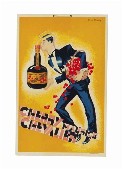 Cherry Maurice Chevalier; and a companion poster by Roger de Valerio, circa 1930