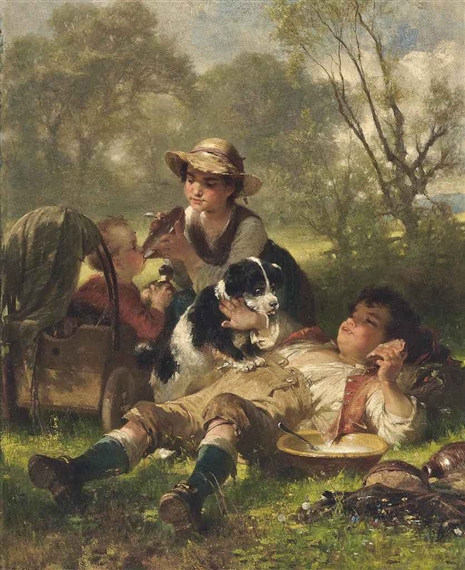 A midday rest by Jakob Grünenwald