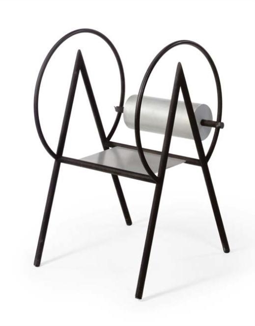 Marc Newson | Rare and early adjustable “Insect Chair” (1985) | MutualArt