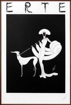 Erté | EBONY AND WHITE | MutualArt