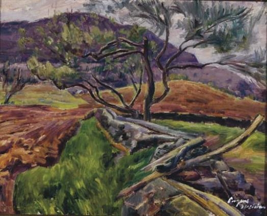 A spring landscape by Eugene Edward Speicher