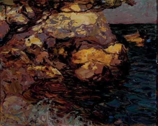 Rocky Coastline by Louis Bonamici