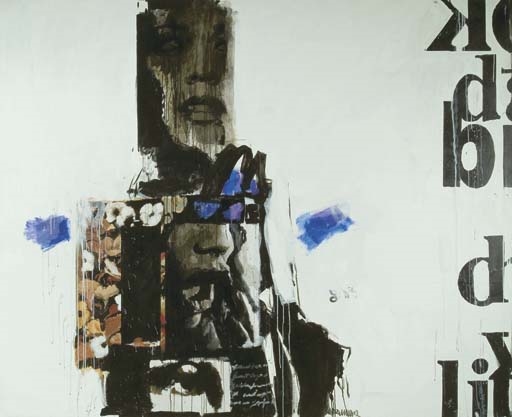 Artwork by Chittrovanu Mazumdar, Untitled, Made of acrylic on canvas