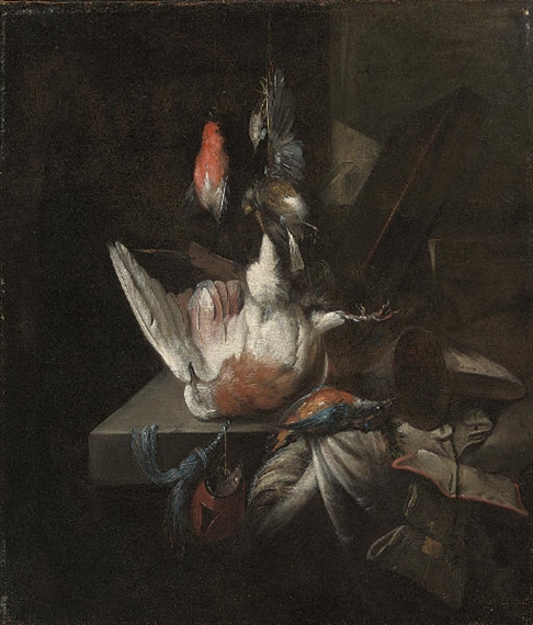 William Gowe Ferguson | Still life of a dead partridge and other birds ...