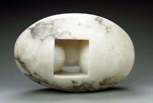 Artwork by Raphaël Benazzi, Number 1326, Made of alabaster
