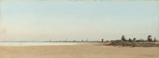 View of Camargue, France by Ivan Pranishnikoff