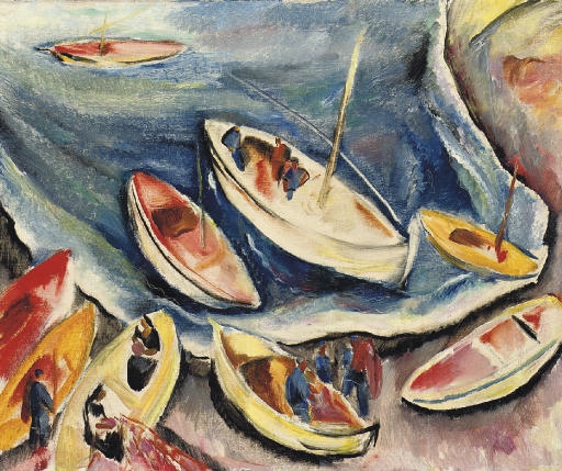 Depart pour Cavallo - Georges Artemoff