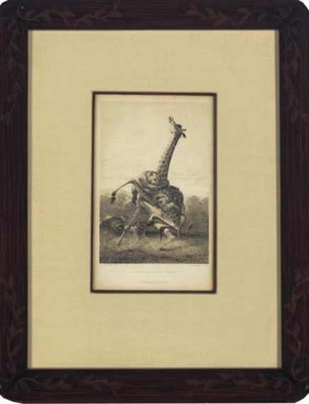 [Wild African Animals]: Ten Plates by J. Wolf, M. & N. Hanhart