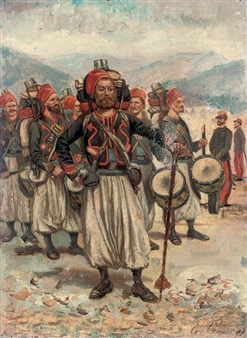 North African troops - G. Lenoir