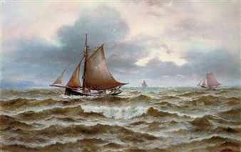 The return of the Dover fishing fleet - John Holden