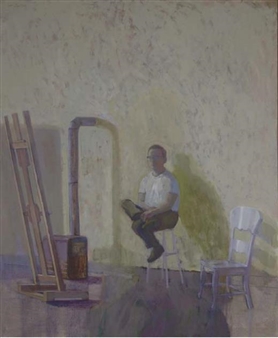 In the Studio - Joe Lasker