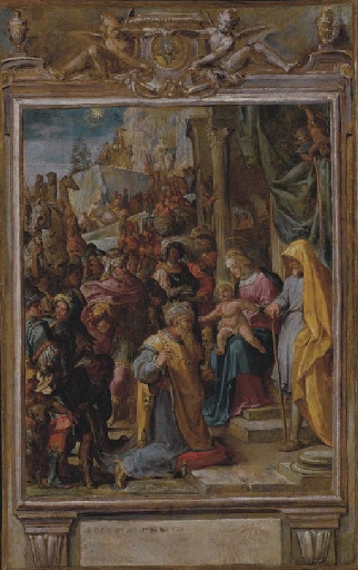 The Adoration of the Magi by Italian School, 16th Century, 16th Century