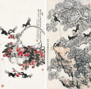Artwork by Yao Tianmu, Untitled, Made of ink and color on paper