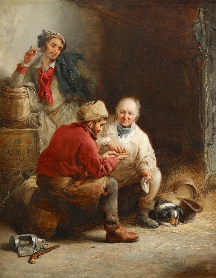 Alexandre Louis Leloir | THE LUTE PLAYER (1872) | MutualArt