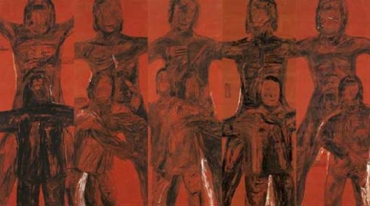 5 Works: No.18 by Shen Xiaotong, 1992