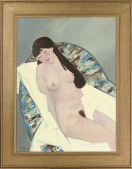 Sleeping nude - Sergei Dmitrievich Kichko