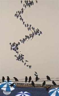 Birds-b - Chiharu Nishizawa