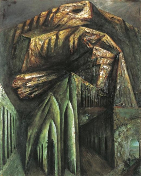 Shout and Birth Series No. 4 by Fang Ding, 1986