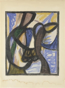 Jean-Michel Atlan | Composition I | MutualArt