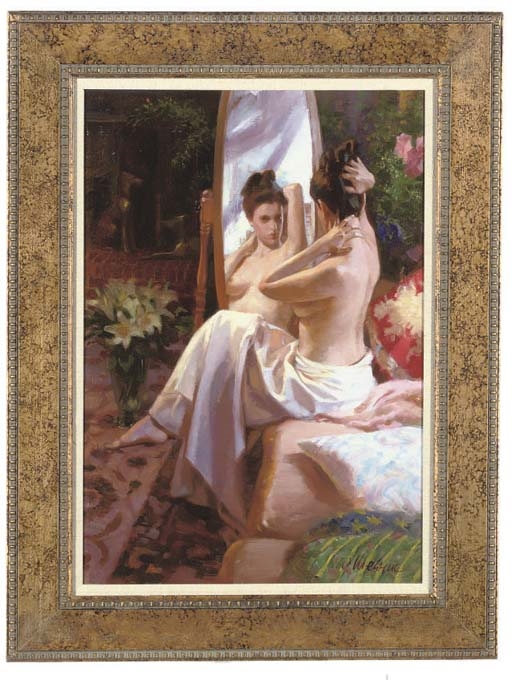 Artwork by Yuli Sheinis, The fairest of them all, Made of oil on canvas