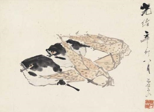 Fish by Xu Gu, 1891