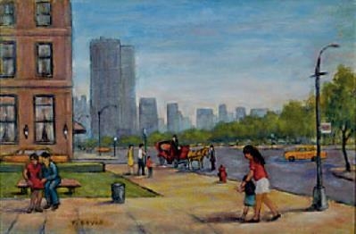 Near the Plaza Hotel, New York by Terence Coyle