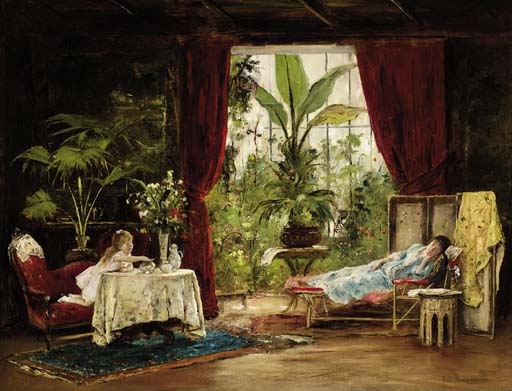 The Little Sugar Thief by Mihaly Munkacsy, 1883