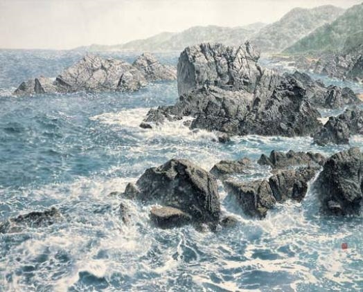 Seashore by Choi Yeong-Geol, 2002