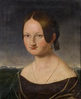 Unknown | Portrait of Countess Kinsky (1845) | MutualArt
