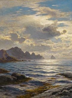 Am Eismeer auf den Lofoten by Karl Paul Themistocles von Eckenbrecher, 1911