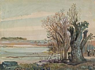 Willow by Oskar Laske, 1943