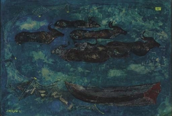 Water Buffaloes - Khalid Al Rahal