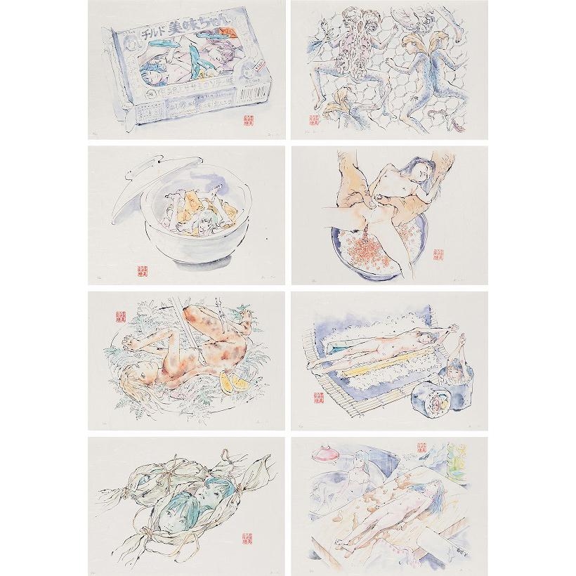 8 works; Edible artifical girls Mimi Chan by Makoto Aida, 2001