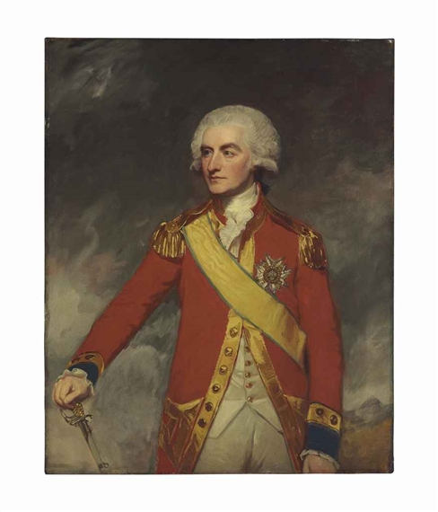A Portrait of John Mackenzie, Lord Macleod, half-length by George Romney
