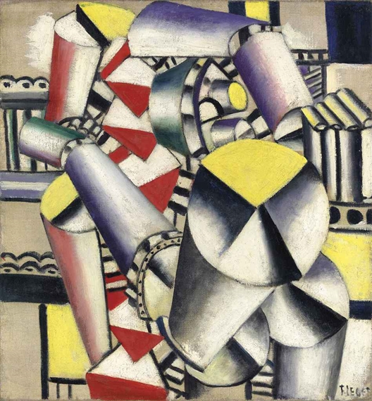 Fernand Léger | Les cylindres colorés (1918) | MutualArt