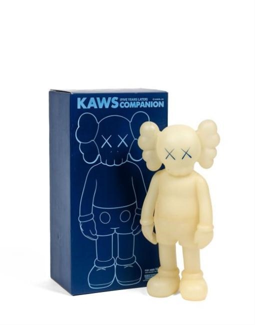 Kaws Companion Keychain Gitd Blue