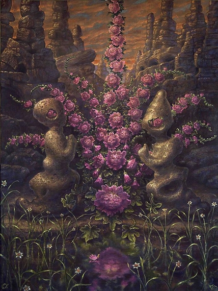 THOMAS WOODRUFF "LEGENDS OF THE MYSTERIOUS ROCKS" @ MARK MOORE GALLERY, CULVER CITY