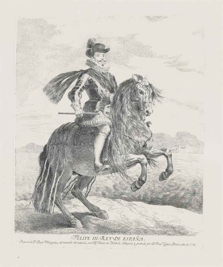 Felipe III (Delteil 6; Harris 5) by Francisco José de Goya y Lucientes, 1778-1779