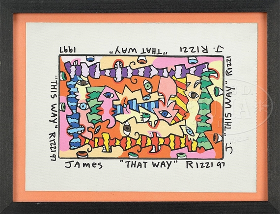 James Rizzi | I'D RATHER BE IN PHILLY | MutualArt