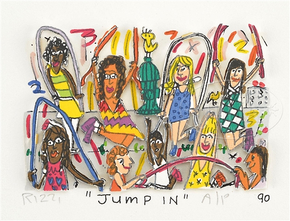 James Rizzi | I'D RATHER BE IN PHILLY | MutualArt